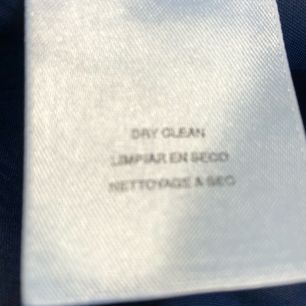 Navy Blue print suit jacket
